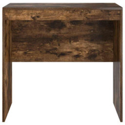 Berkfield Desk Smoked Oak 80X50X76 Cm Engineered Wood - thumbnail 4