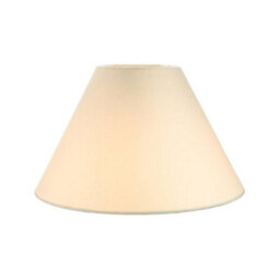 Happy Homewares Traditional 10 Cream Cotton Coolie Lampshade Suitable For Table Lamp Or Pendant - thumbnail 2