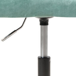 Beliani Desk Chair Venice Velvet Mint Green - thumbnail 8