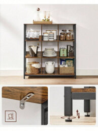LEDREM Bookcase, Bookshelf, Ladder Shelf 3-Tier, Display Storage Rack Shelf, For Office, Living Room, Bedroom - thumbnail 5