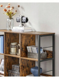 LEDREM Bookcase, Bookshelf, Ladder Shelf 3-Tier, Display Storage Rack Shelf, For Office, Living Room, Bedroom - thumbnail 7