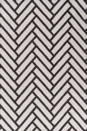 The Rugs Loft Dark Grey And Ivory Herringbone Living Room Area Rug And Runners Soft Pile - thumbnail 2