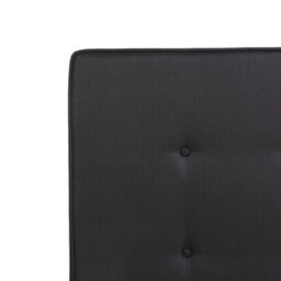Beliani Bed Fabric Ambassador 180 X 200 Cm (Eu Super King) Black - thumbnail 9