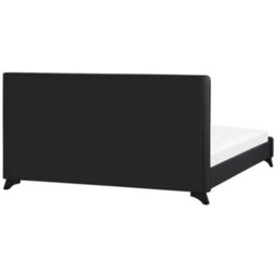 Beliani Bed Fabric Ambassador 180 X 200 Cm (Eu Super King) Black - thumbnail 5