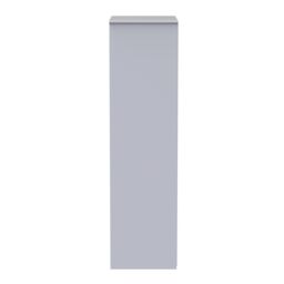 Diamond Ready Assembled Modern Matt White Tall Double Wardrobe (H)1970mm (W)740mm (D)530mm - thumbnail 8