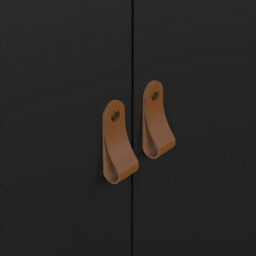 Furniture To Go Barcelona Wardrobe With 3 Doors In Matt Black - thumbnail 9