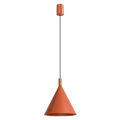 Sollux Lighting Nox Steel Red Ochre 1 Lights Modern Pendant Lamps - image 1