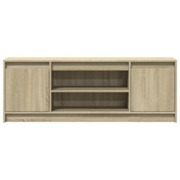 Vidaxl Tv Cabinet With Led Sonoma Oak 139.5X34X50 Cm Engineered Wood - thumbnail 6