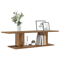 Berkfield Tv Cabinet Brown 103 X 30 X 26.5 Cm Engineered Wood - thumbnail 3