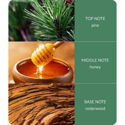 Heart and Home Christmas Tree Scented Home Fragrance Soy Candle With Socks Gift Set - thumbnail 3