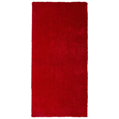 Beliani Shaggygy Rug Demre Red 80 X 150 Cm - image 1
