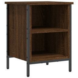 Berkfield Industrial Shoe Cabinet Brown Oak 38X35X50 Cm Engineered Wood