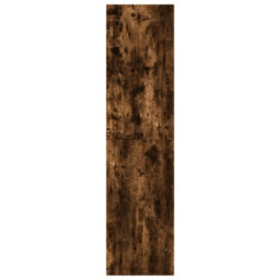 Berkfield Wardrobe Smoked Oak 80X50X200 Cm Engineered Wood - thumbnail 5