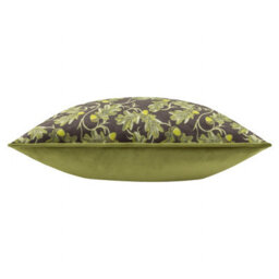 Wylder Braywick Orville Bee Printed Velvet Cushion Cover - thumbnail 3