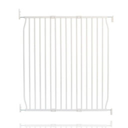 Safetots Screw Fit Metal Baby Gate, White, 100Cm - 110Cm - thumbnail 1