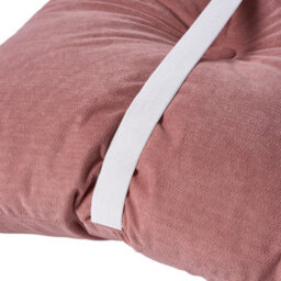 Living And Home Pink Removable And Washable Chenille Cushion Headboard Pillow, 150Cm W X 60Cm H - thumbnail 6