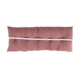 Living And Home Pink Removable And Washable Chenille Cushion Headboard Pillow, 150Cm W X 60Cm H - thumbnail 5