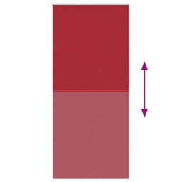 Berkfield Reflective Roller Blind Blackout 120 X 230 Cm Red - thumbnail 9