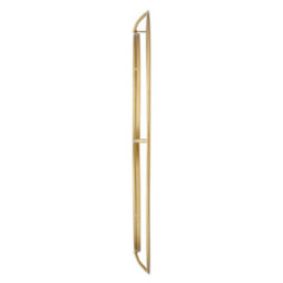 Furniturebox Evie Small 66Cm Gold Metal Frame Maritime Porthole Round Hallway Bedroom Dining And Living Room Wall Mirror - thumbnail 4