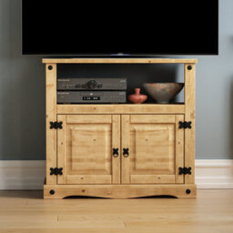Lassic Vida Designs Corona Solid Pine Straight Tv Unit Stand - thumbnail 3