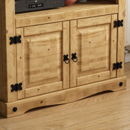 Lassic Vida Designs Corona Solid Pine Straight Tv Unit Stand - thumbnail 5