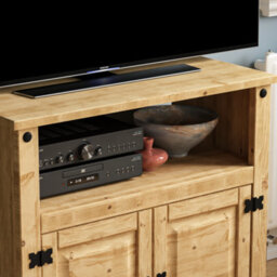 Lassic Vida Designs Corona Solid Pine Straight Tv Unit Stand - thumbnail 4