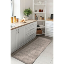 Melrose Eden Hatch Grey Indoor Outdoor Medium Weatherproof Runner Rug Pile Height 3mm - 67/200Cm - thumbnail 5