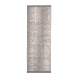 Melrose Eden Hatch Grey Indoor Outdoor Medium Weatherproof Runner Rug Pile Height 3mm - 67/200Cm - thumbnail 2