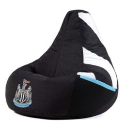 icon Official Newcastle United Bean Bag Chair, Water Resistant Recliner Beanbag For Indoor Outdoor Use Filling Included - thumbnail 3
