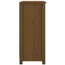 Berkfield Sideboard Honey Brown 70X35X80 Cm Solid Wood Pine - thumbnail 4