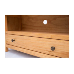 Cabinet Bits Lugo Waxed 1 Drawer Tv Cabinet Brass Knob - thumbnail 5