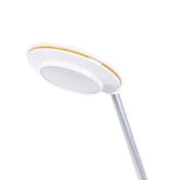 Wyld And Coco Led Desk Lamp Silver - Adjustable Arm, Dimmer, Colour Temperature, Usb Charging - Brushed Aluminium - thumbnail 8