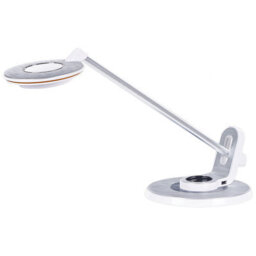 Wyld And Coco Led Desk Lamp Silver - Adjustable Arm, Dimmer, Colour Temperature, Usb Charging - Brushed Aluminium - thumbnail 7