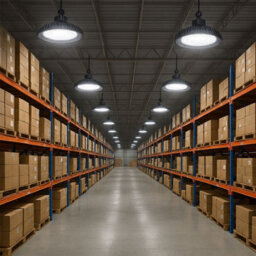 First Choice Lighting Set Of 6 High Bay - 150W Led Ip65 Ufo Style Commercial Warehouse Light - thumbnail 3