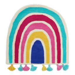 Orsina Premier Kids Kids Rainbow Rug With Tassels - thumbnail 1