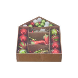 Living And Home 70-Piece Set Of 6Cm Christmas Balls, Christmas Tree Ornaments - thumbnail 2