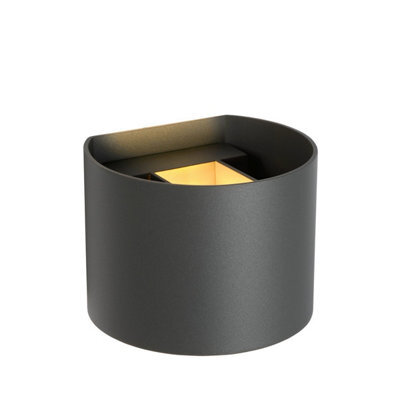 Lucide Xio Modern Up Down Wall Light - Led Dim. - G9 - 1X3,5W 2700K - Grey - image 1