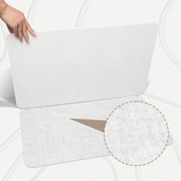 Fino Stone Stone Bath Mat Diatomaceous Earth Shower Mat Non-Slip Super Absorbent Diatomite Stone Mats For Bathroom Floor Quick-Drying - thumbnail 7