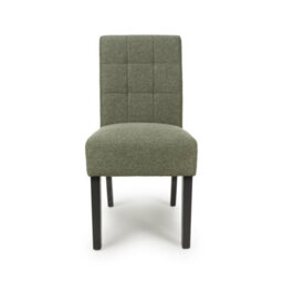 Harrow Green Weave Dining Chair - Black Legs - thumbnail 5