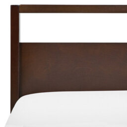 Beliani Bed Pine Wood Giulia 160 X 200 Cm (Eu King Size) Dark Brown - thumbnail 9