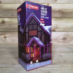 Samuel Alexander 6.2M 480 Led Christmas Cluster String Lights With Timer In Rainbow - thumbnail 7
