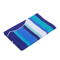 Living And Home Lightweight Large Microfibre Beach Towel Dolphin Wave Print Quick Dry Polyester Swimming Pool Travel Towel - thumbnail 5