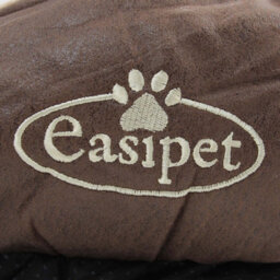 Actiaspet Brown Faux Leather Dog Bed Extra Large - thumbnail 9