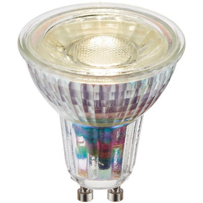 5.5W Smd Gu10 Cool White Led Bulb - Indoor/outdoor Clear Glass Light Bulb - image 1