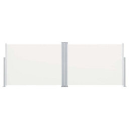Walplus Retractable Side Awning Garden Sun Shade Canopy Gazebo For Back Door, Porch, Patio Cream 100X1000 Cm - thumbnail 4