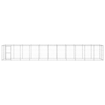 Berkfield Outdoor Dog Kennel Galvanised Steel 26.62 M2 - image 1