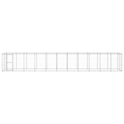 Berkfield Outdoor Dog Kennel Galvanised Steel 26.62 M2