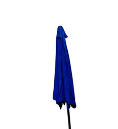 Blue Garden Parasol Patio Umbrella, Blue Garden Umbrella Be Furniture - thumbnail 2