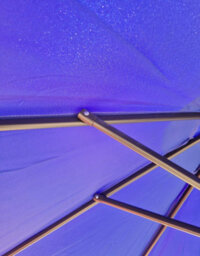 Blue Garden Parasol Patio Umbrella, Blue Garden Umbrella Be Furniture - thumbnail 3