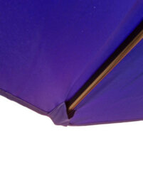 Blue Garden Parasol Patio Umbrella, Blue Garden Umbrella Be Furniture - thumbnail 6